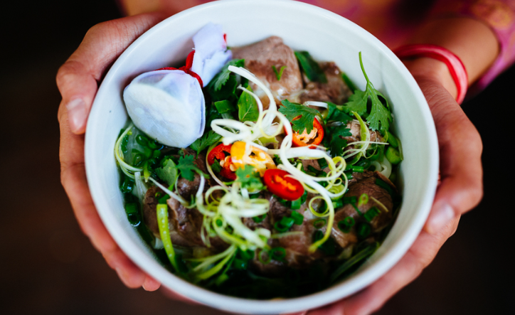 Most famous food in Vietnam: Pho 