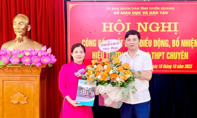 Hiệu trưởng Trường chuyên Tuyên Quang là ai?